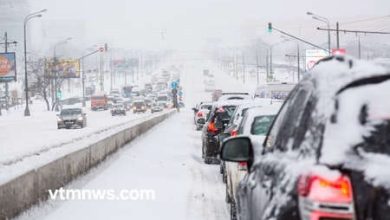 الثلوج في تورنتو